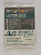 NRL 2011 Tazo Swapz | #025 Lachlan Coote | Penrith Panthers