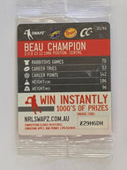 NRL 2011 Tazo Swapz | #031 Beau Champion | South Sydney Rabbitohs