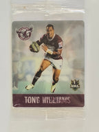 NRL 2011 Tazo Swapz | #043 Tony Williams | Manly Warringah Sea Eagles