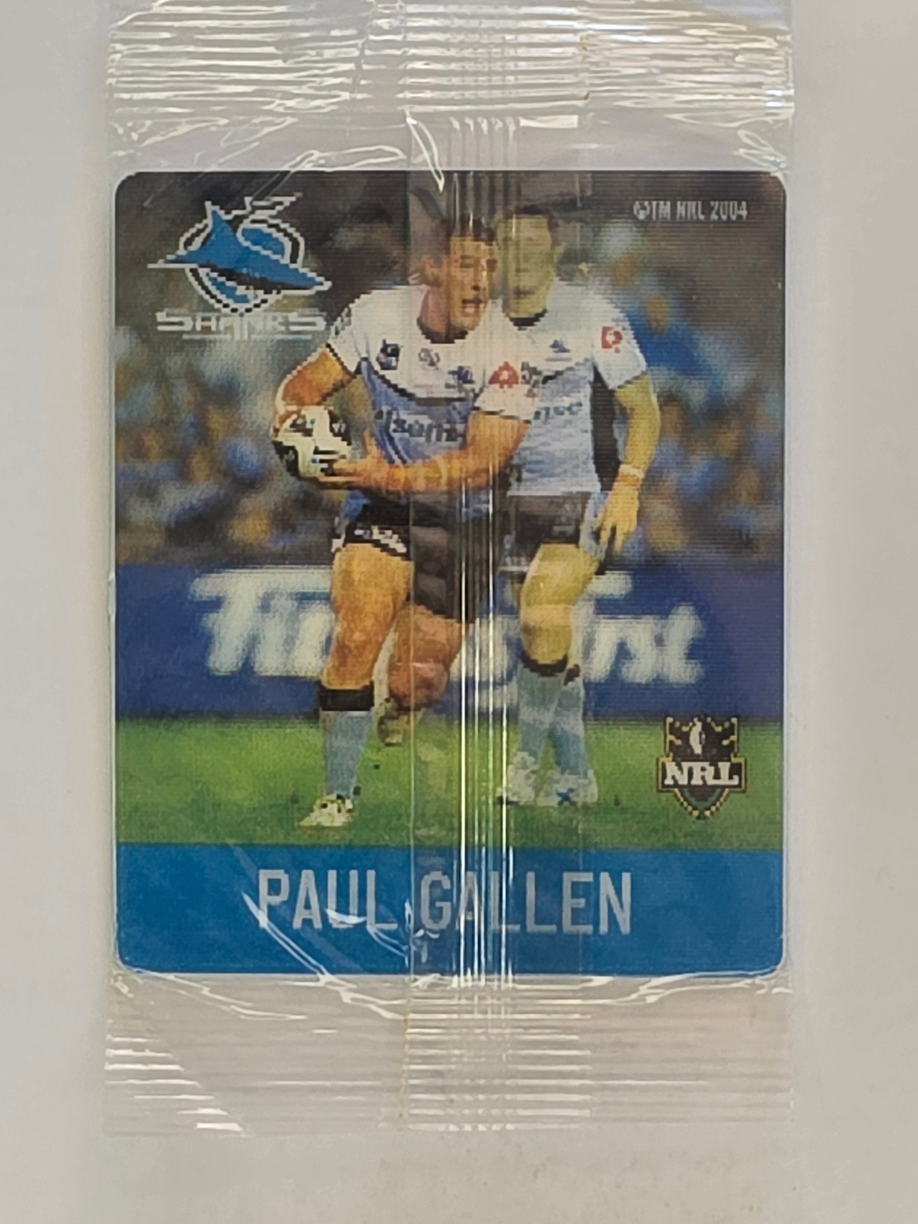 NRL 2011 Tazo Swapz | #045 Paul Gallen | Cronulla Sutherland Sharks