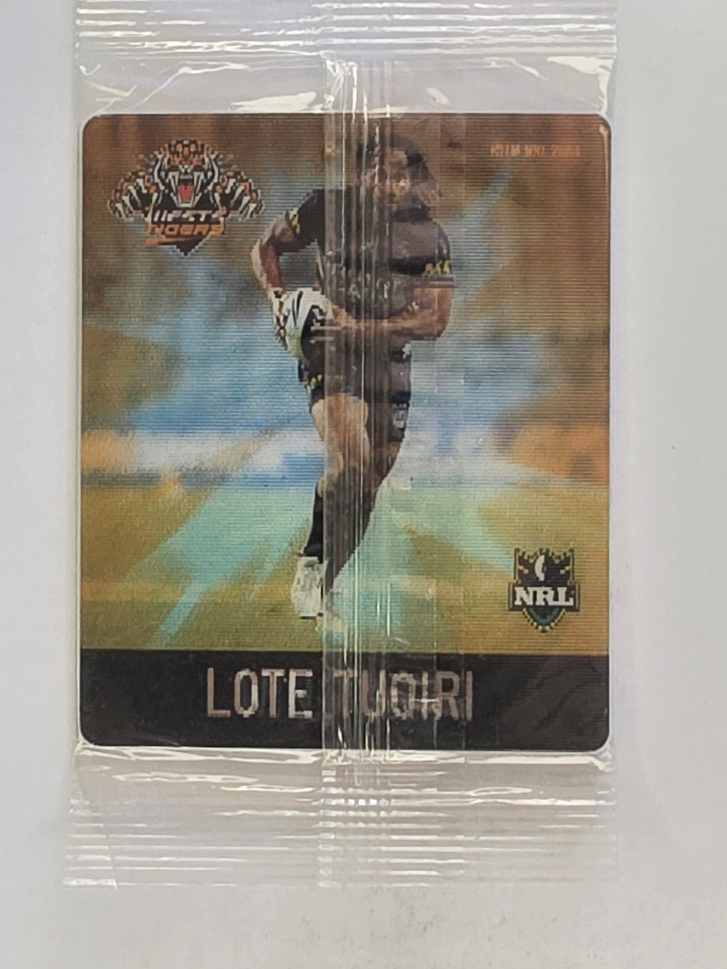NRL 2011 Tazo Swapz | #062 Lote Tuqiri | Wests Tigers