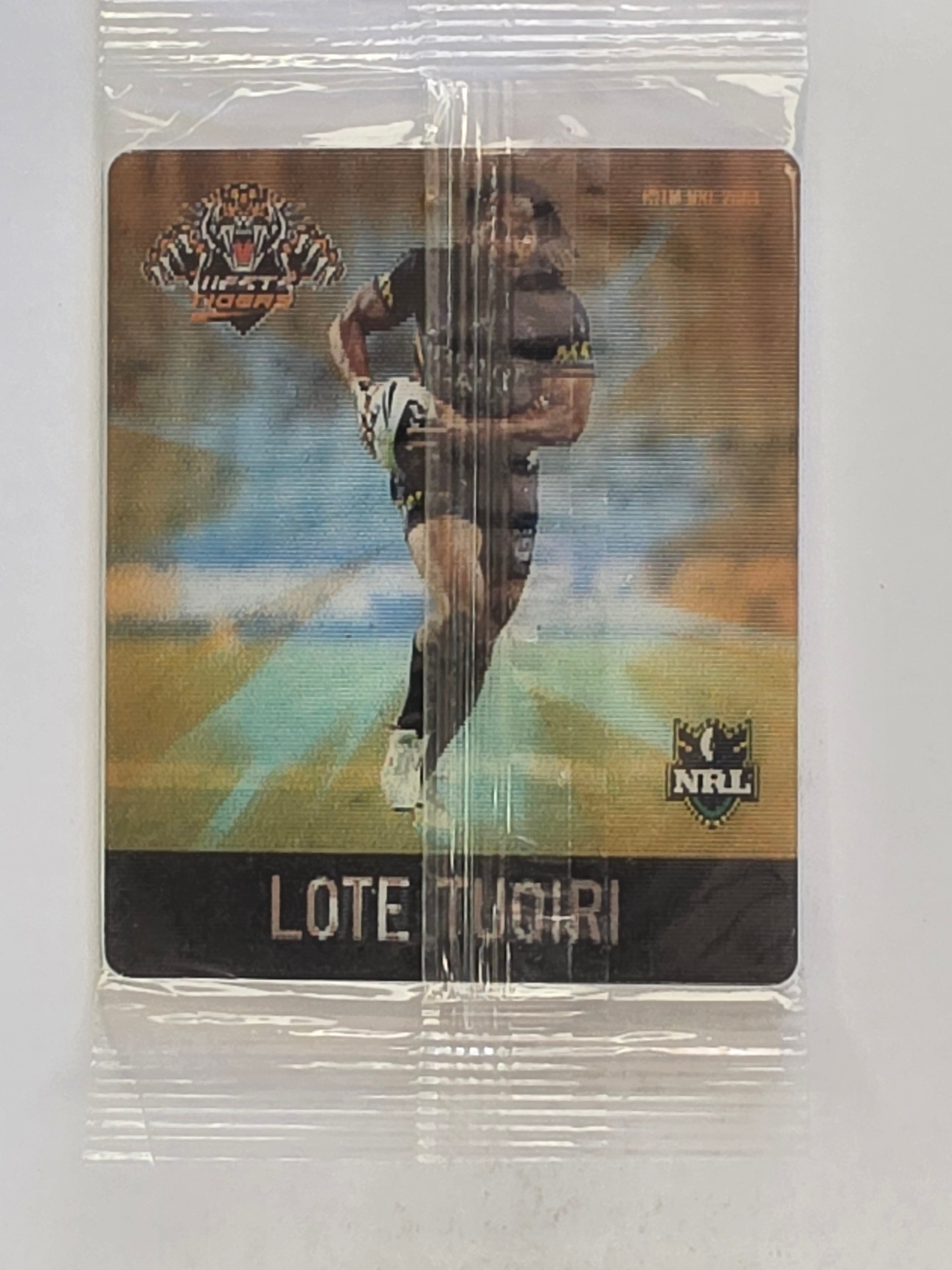 NRL 2011 Tazo Swapz | #062 Lote Tuqiri | Wests Tigers