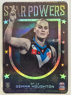 2025 AFLW TeamCoach | Star Powers #SP-13 Gemma Houghton | Port Adelaide Power