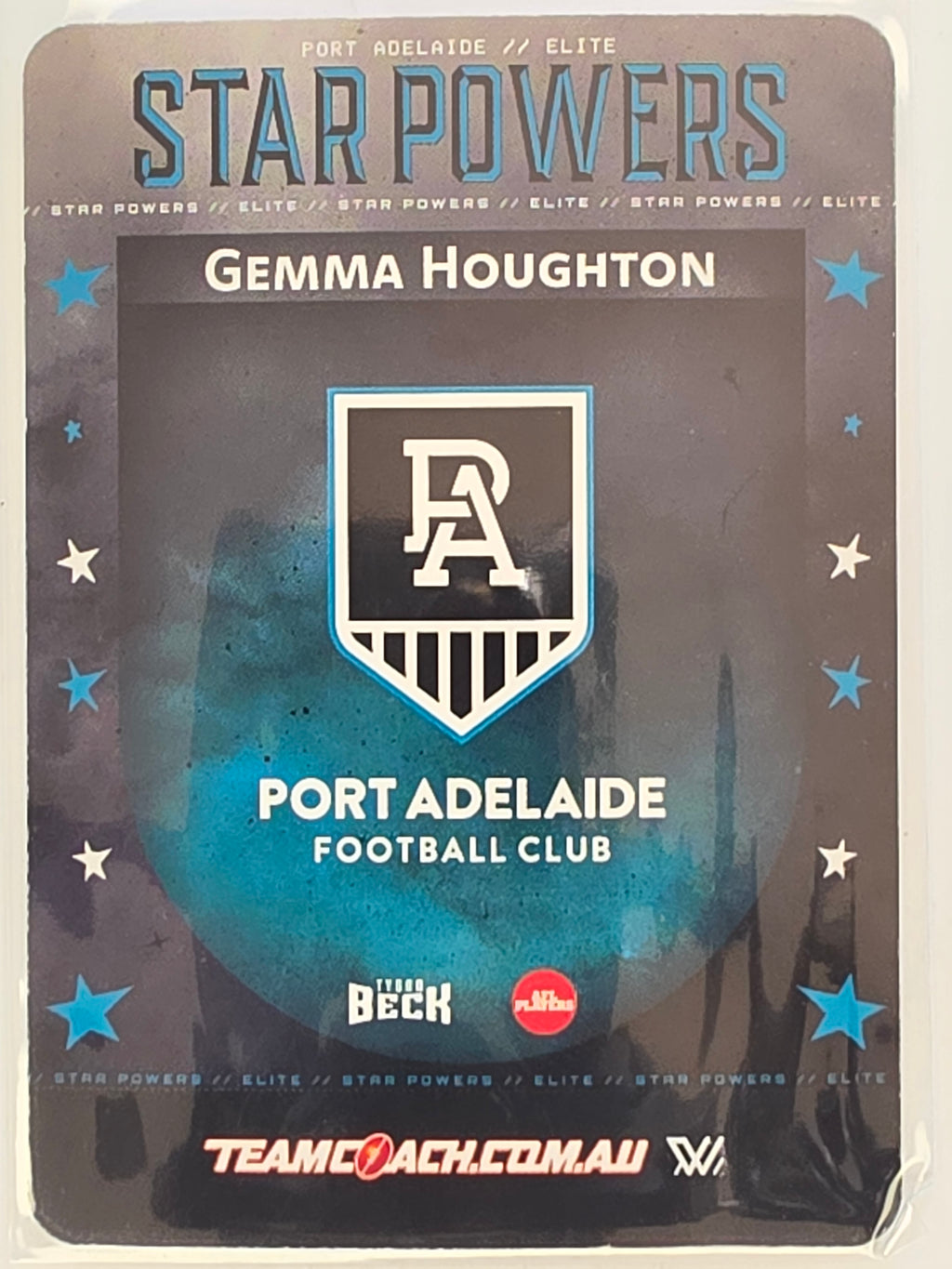 2025 AFLW TeamCoach | Star Powers #SP-13 Gemma Houghton | Port Adelaide Power