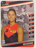 2024 AFLW TeamCoach | Silver Parallel | #33 Kate Hore Melbourne Demons