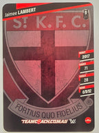 2024 AFLW TeamCoach | Silver Parallel | #43 Jaimee Lambert St. Kilda Saints