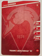 2024 AFLW TeamCoach | Silver Parallel | #46 Laura Gardiner Sydney Swans