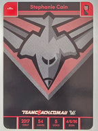 2023 AFLW TeamCoach | Silver Parallel | #22 Stephanie Cain Essendon Bombers