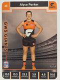 2023 AFLW TeamCoach | Silver Parallel | #45 Alyce Parker Greater Western Sydney Giants
