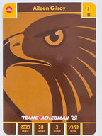 2023 AFLW TeamCoach | Silver Parallel | #48 Aileen Gilroy Hawthorn Hawks