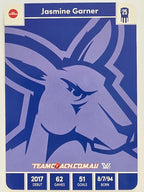2023 AFLW TeamCoach | Silver Parallel | #57 Jasmine Garner North Melbourne Kangaroos