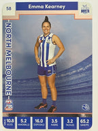 2023 AFLW TeamCoach | Silver Parallel | #58 Emma Kearney North Melbourne Kangaroos