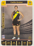 2023 AFLW TeamCoach | Silver Parallel | #68 Caitlin Greiser Richmond Tigers