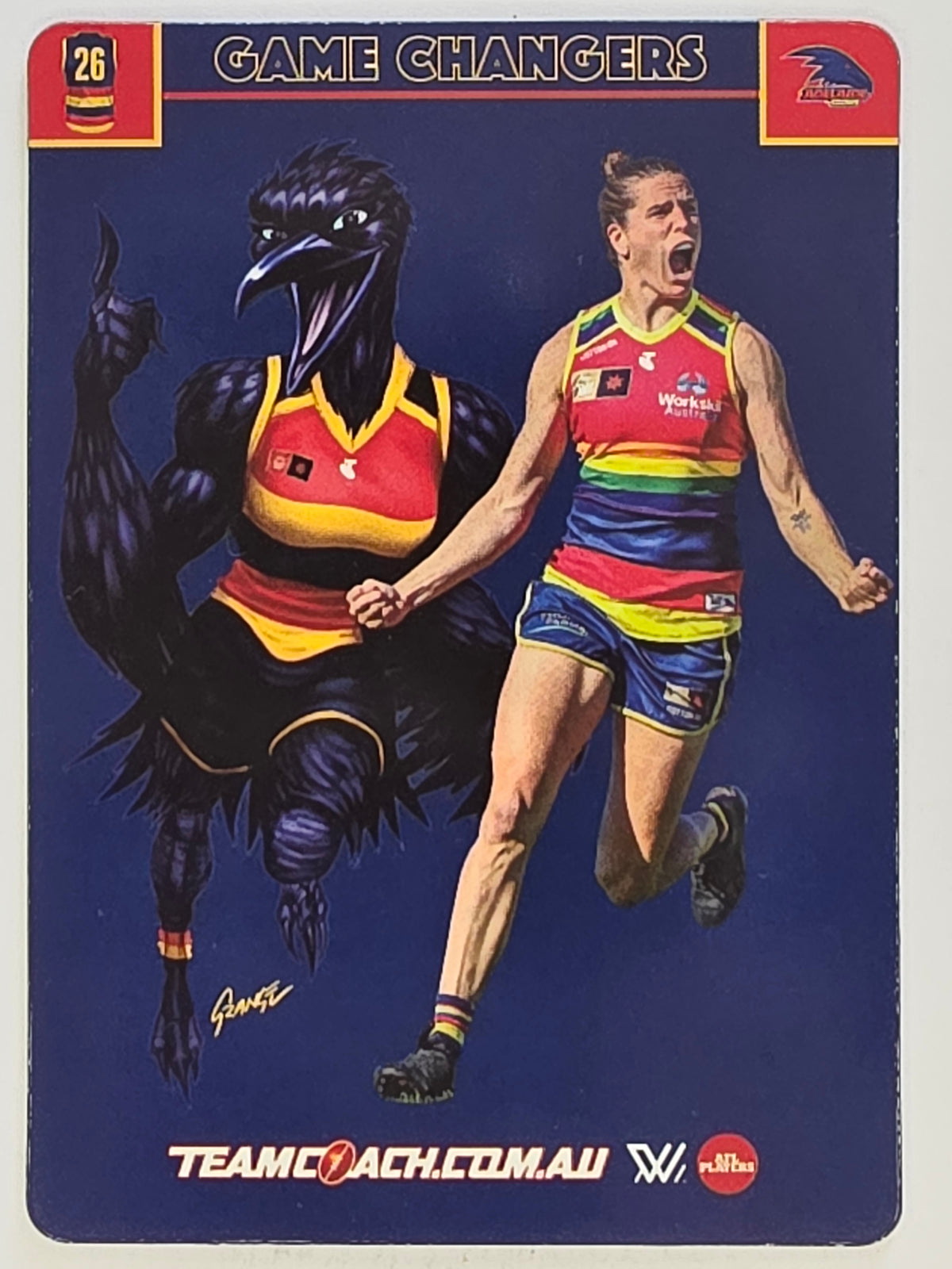 2023 AFLW TeamCoach | Game Changers | #GC-01 Chelsea Randall Adelaide Crows