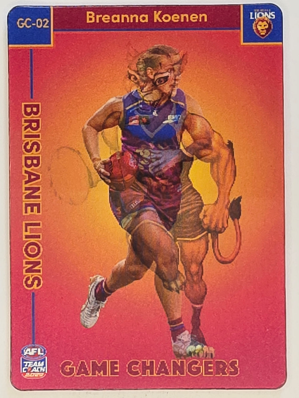 2023 AFLW TeamCoach | Game Changers | #GC-02 Breanna Koenen Brisbane Lions