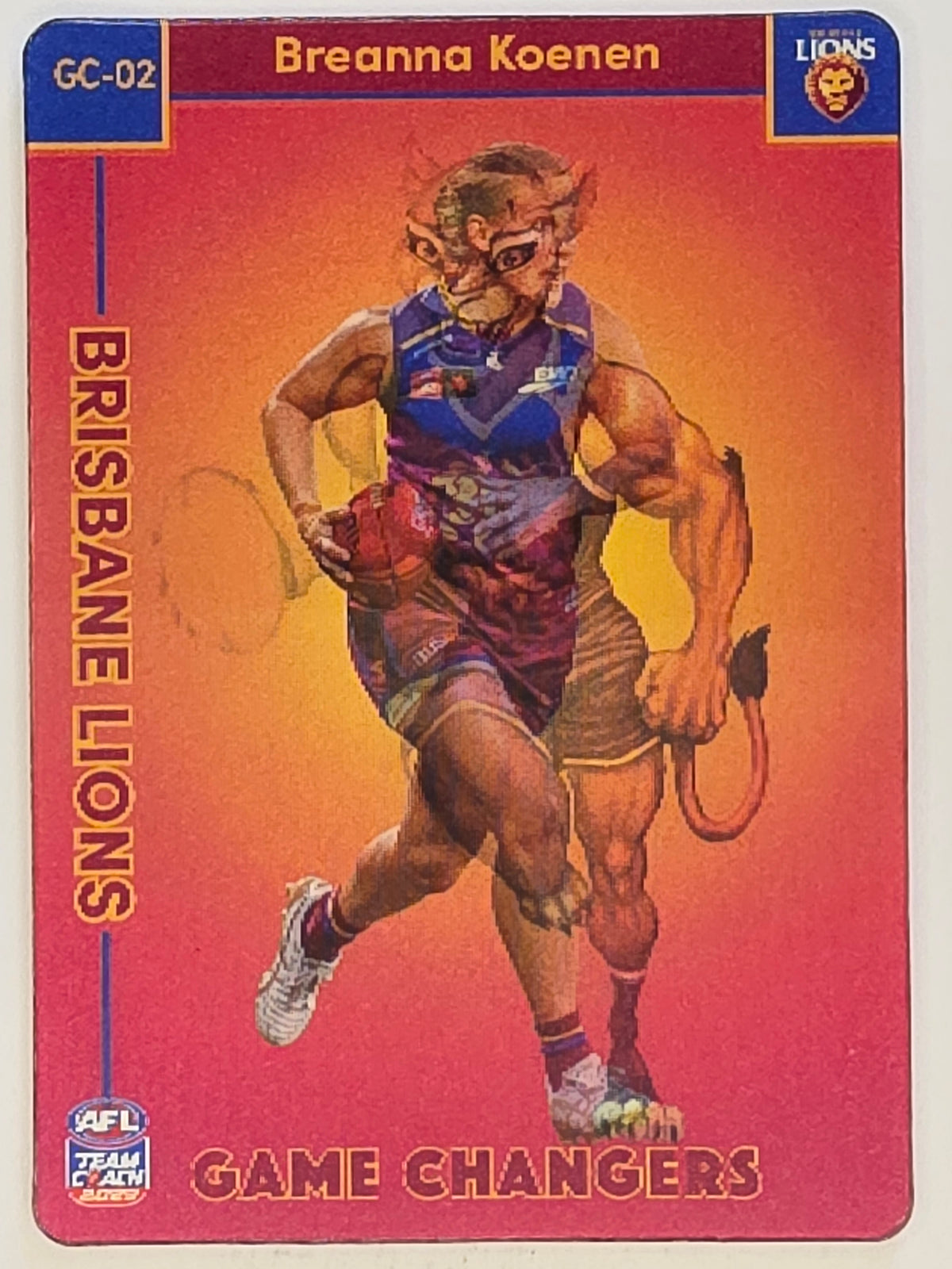 2023 AFLW TeamCoach | Game Changers | #GC-02 Breanna Koenen Brisbane Lions