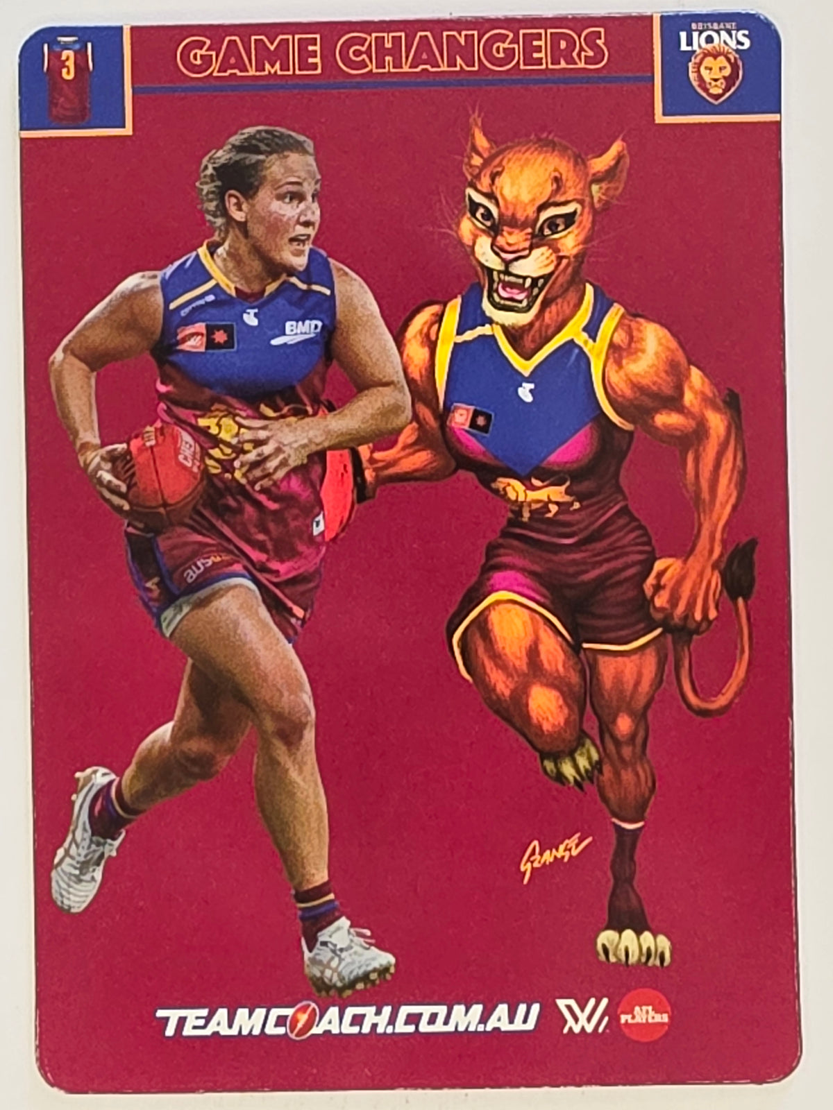 2023 AFLW TeamCoach | Game Changers | #GC-02 Breanna Koenen Brisbane Lions