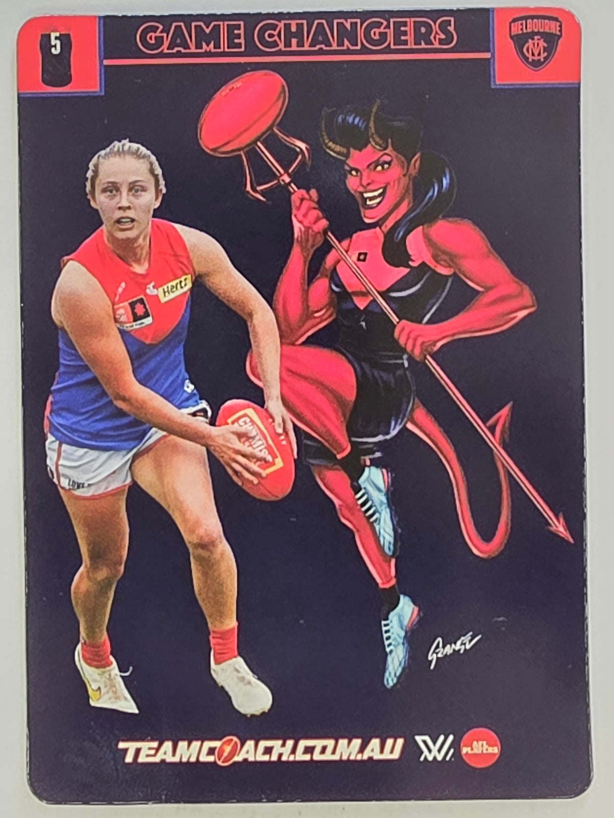 2023 AFLW TeamCoach | Game Changers | #GC-11 Tyla Hanks Melbourne Demons