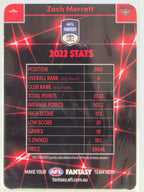 AFL 2023 TeamCoach Fantasy Favourites #AF-13 Zach Merrett Essendon Bombers