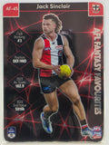 AFL 2023 TeamCoach Fantasy Favourites #AF-45 Jack Sinclair St Kilda Saints