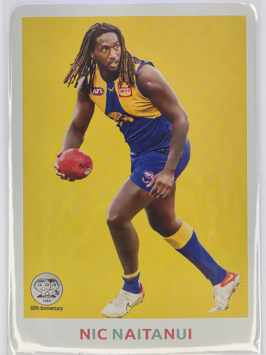 AFL 2023 TeamCoach Scanlens 60th Tribute #17 Nic Naitanui West Coast Eagles