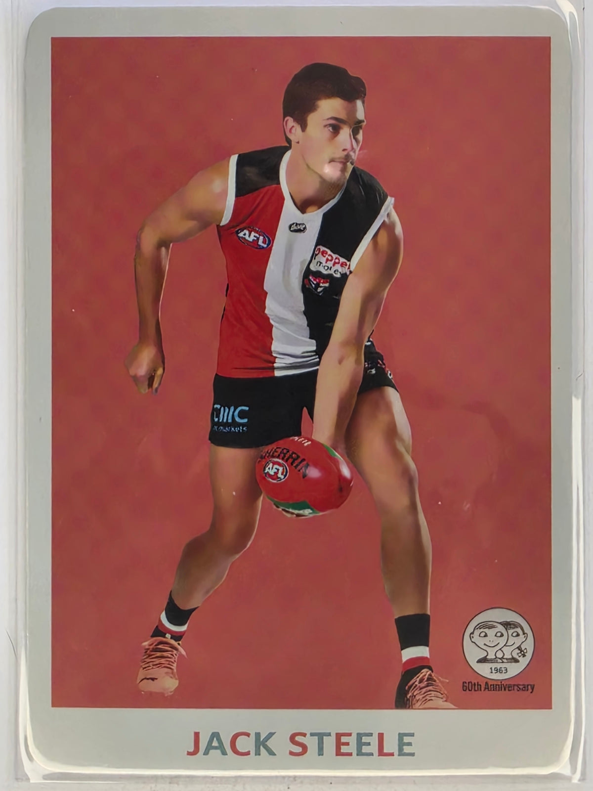 AFL 2023 TeamCoach Scanlens 60th Tribute #15 Jack Steele St Kilda Saints