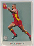 AFL 2023 TeamCoach Scanlens 60th Tribute #8 Touk Miller Gold Coast Suns