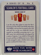 AFL 2023 TeamCoach Scanlens 60th Tribute #8 Touk Miller Gold Coast Suns