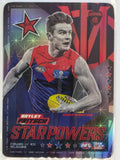 AFL 2023 TeamCoach Star Powers Silver #SP-53 Bayley Fritsch Melbourne Demons