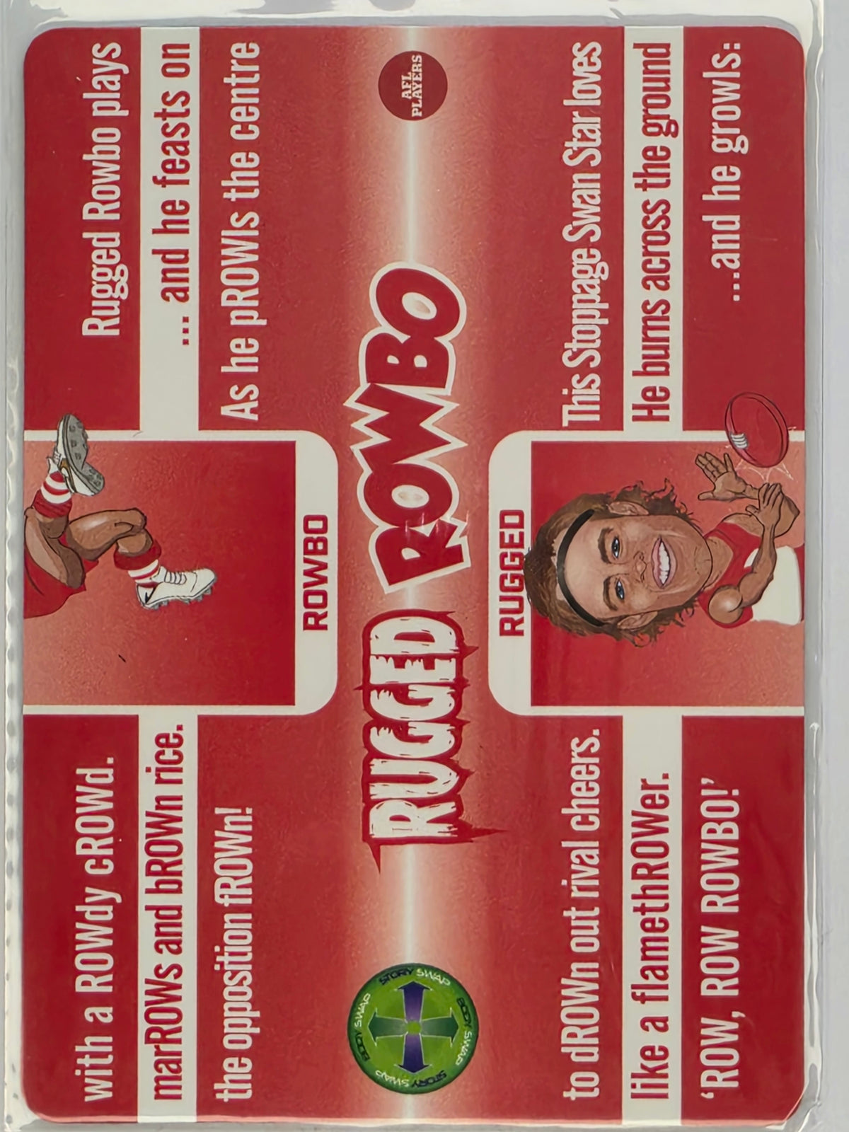 AFL 2023 TeamCoach 3D Footy Oddbodz #FB-32 James Rowbottom Sydney Swans