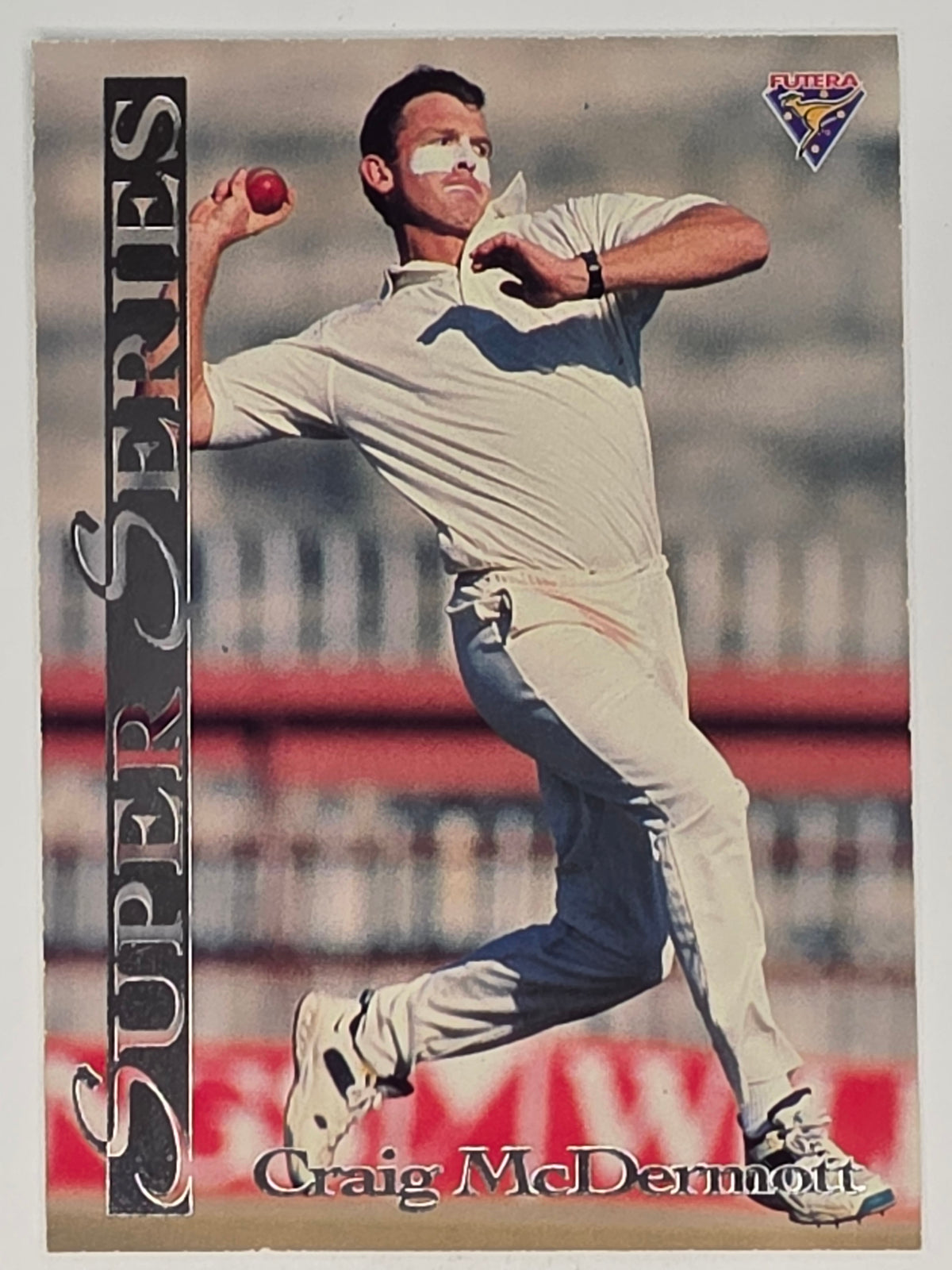 1994-95 Futera Cricket Super Series #SS4 Craig McDermott Australia