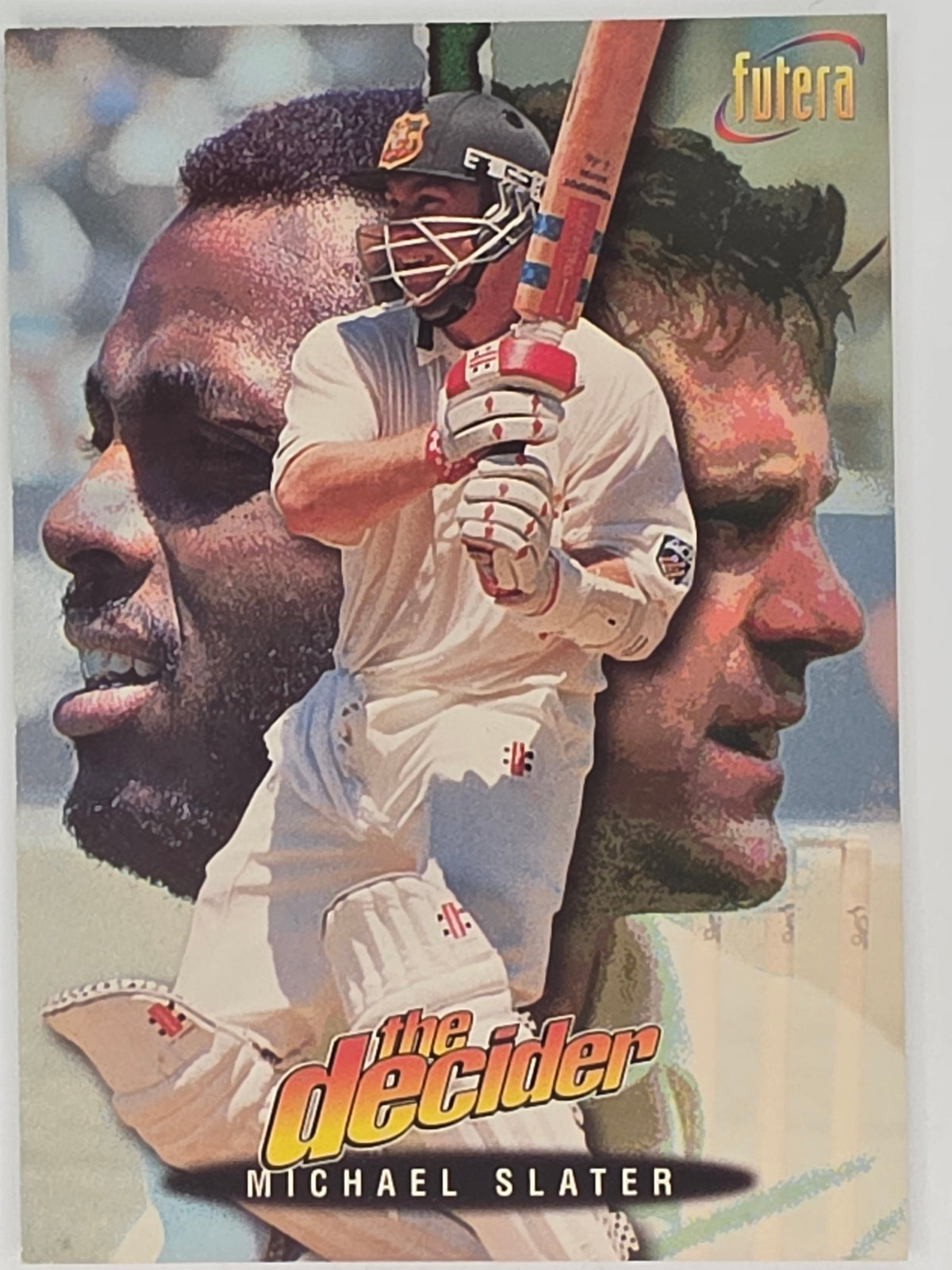 1996 Futera The Decider #7 Michael Slater Australia