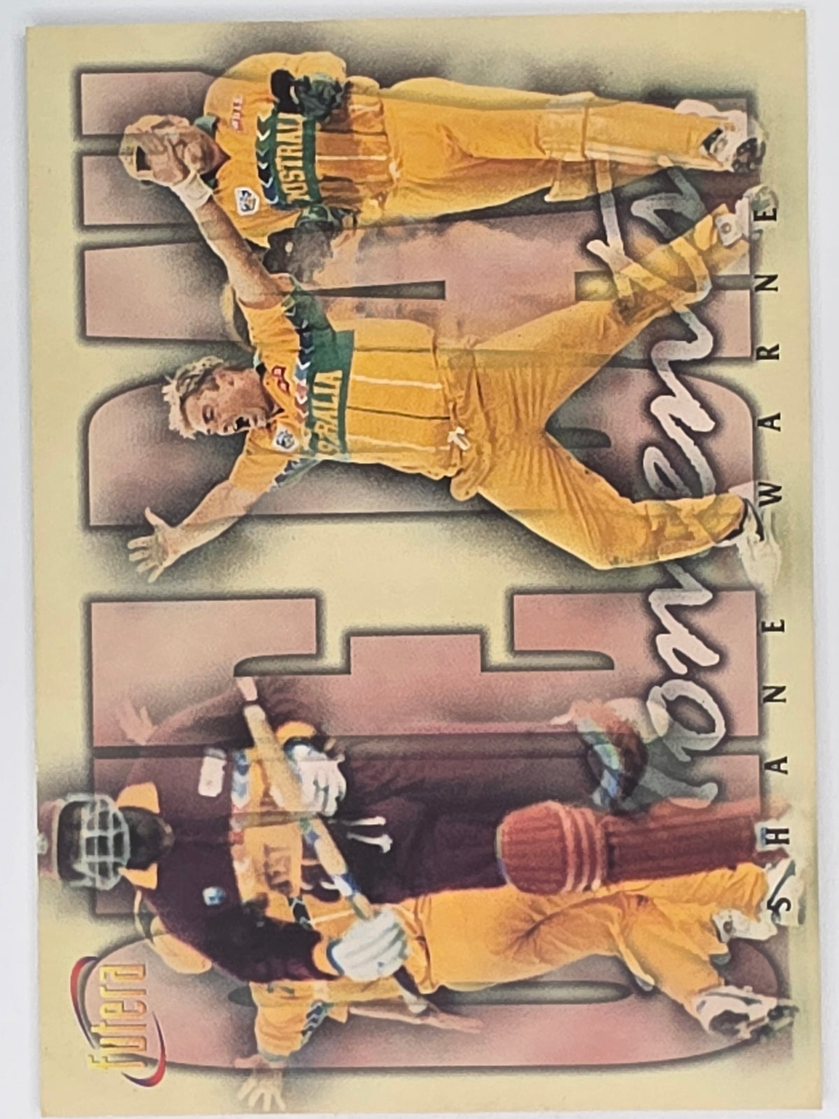 1996 Futera The Decider #40 Shane Warne Australia