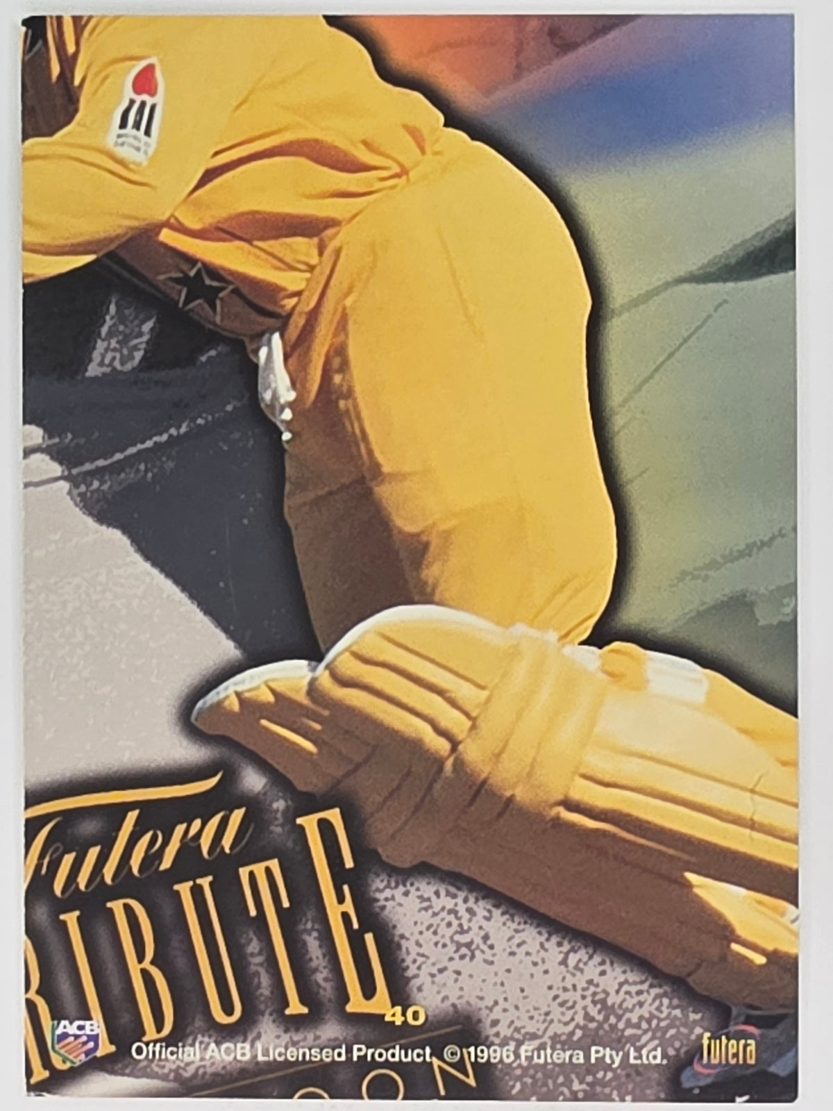 1996 Futera The Decider #40 Shane Warne Australia