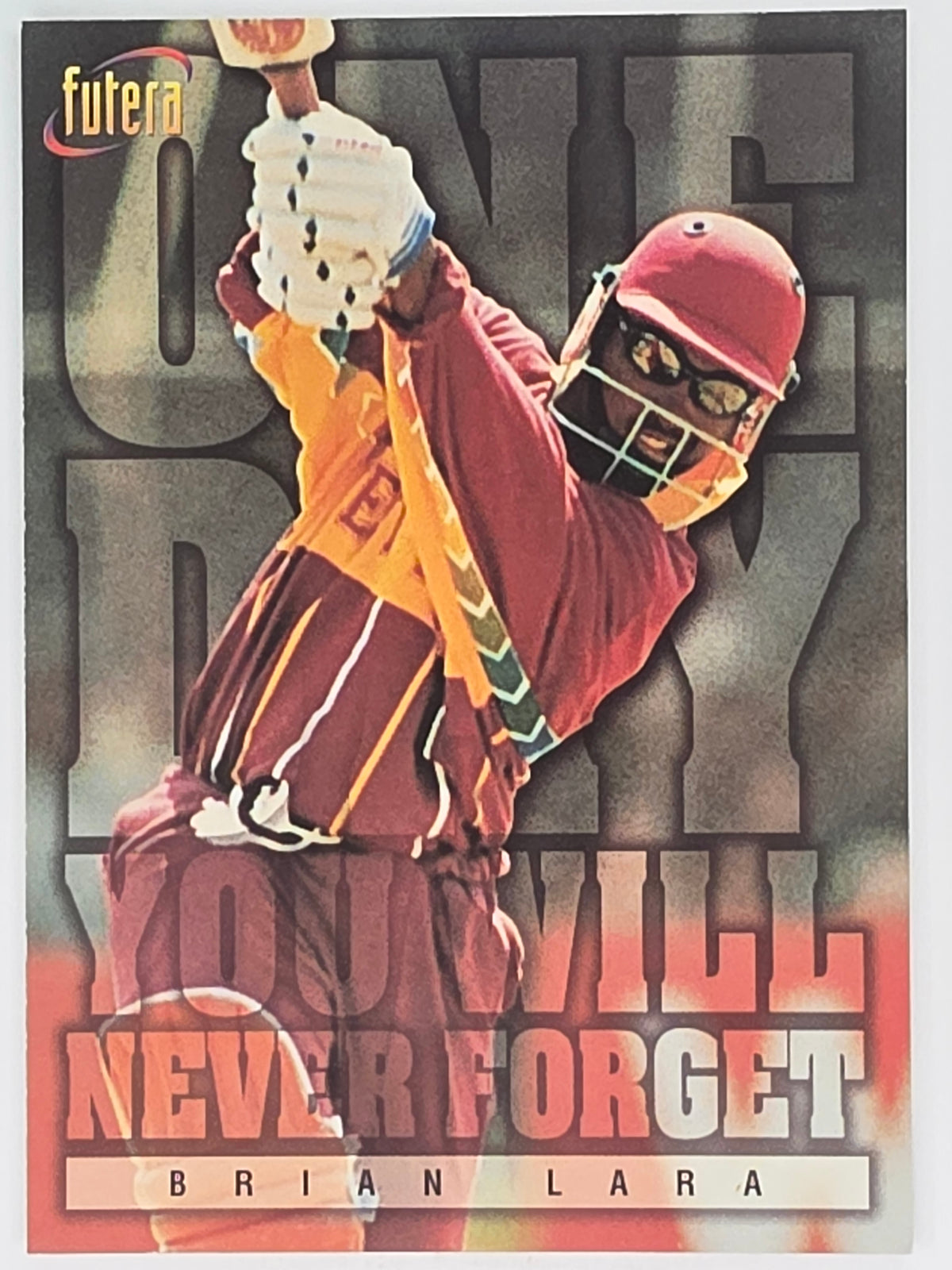 1996 Futera The Decider #65 Brian Lara West Indies