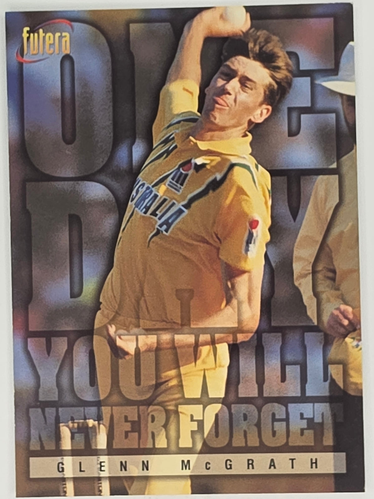 1996 Futera The Decider #68 Glenn McGrath Australia