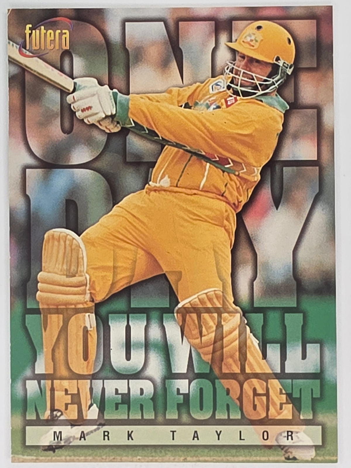 1996 Futera The Decider #76 Mark Taylor Australia