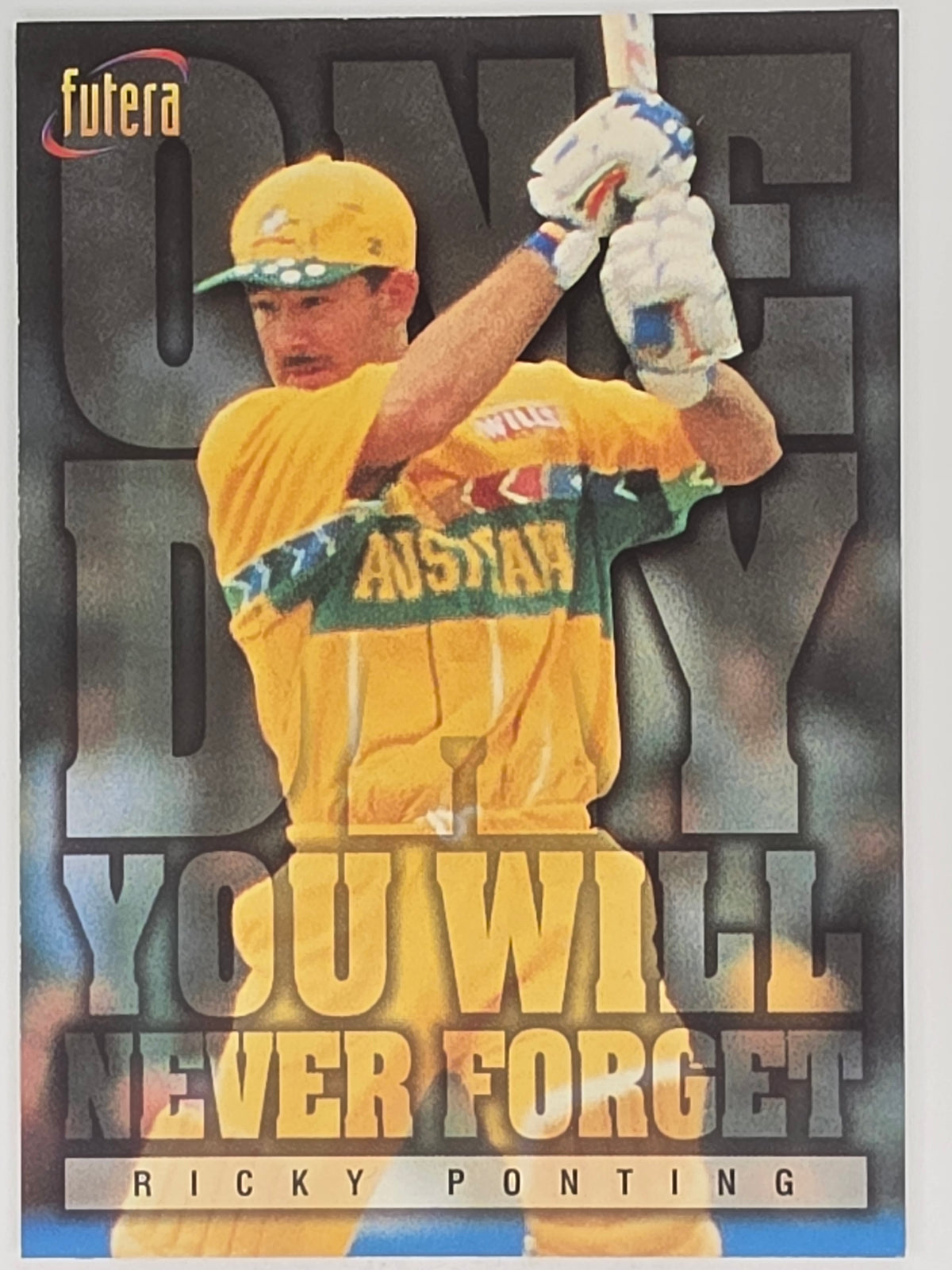 1996 Futera The Decider #80 Ricky Ponting Australia