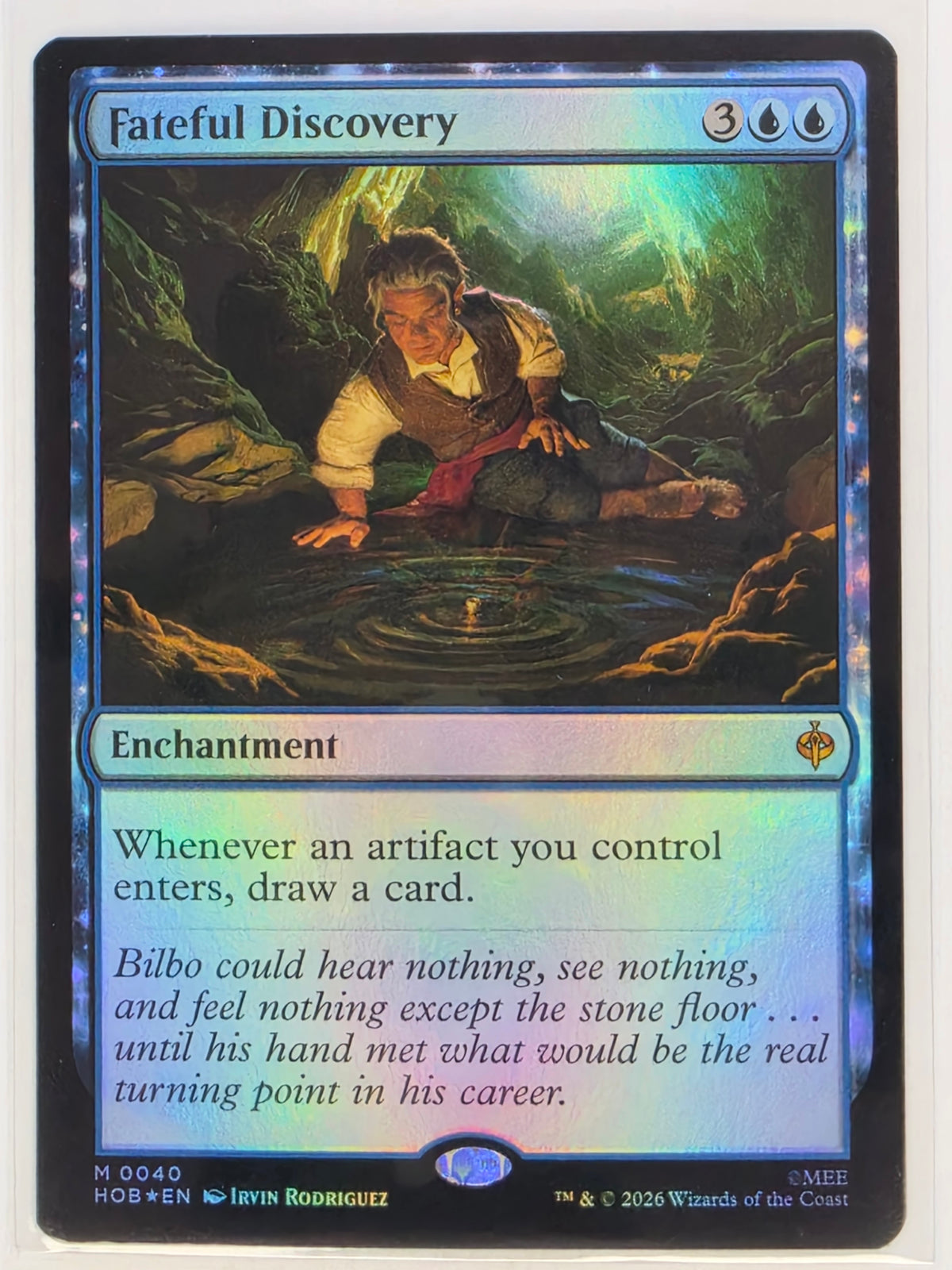 MTG - The Hobbit FOIL #040 Fateful Discovery Mythic