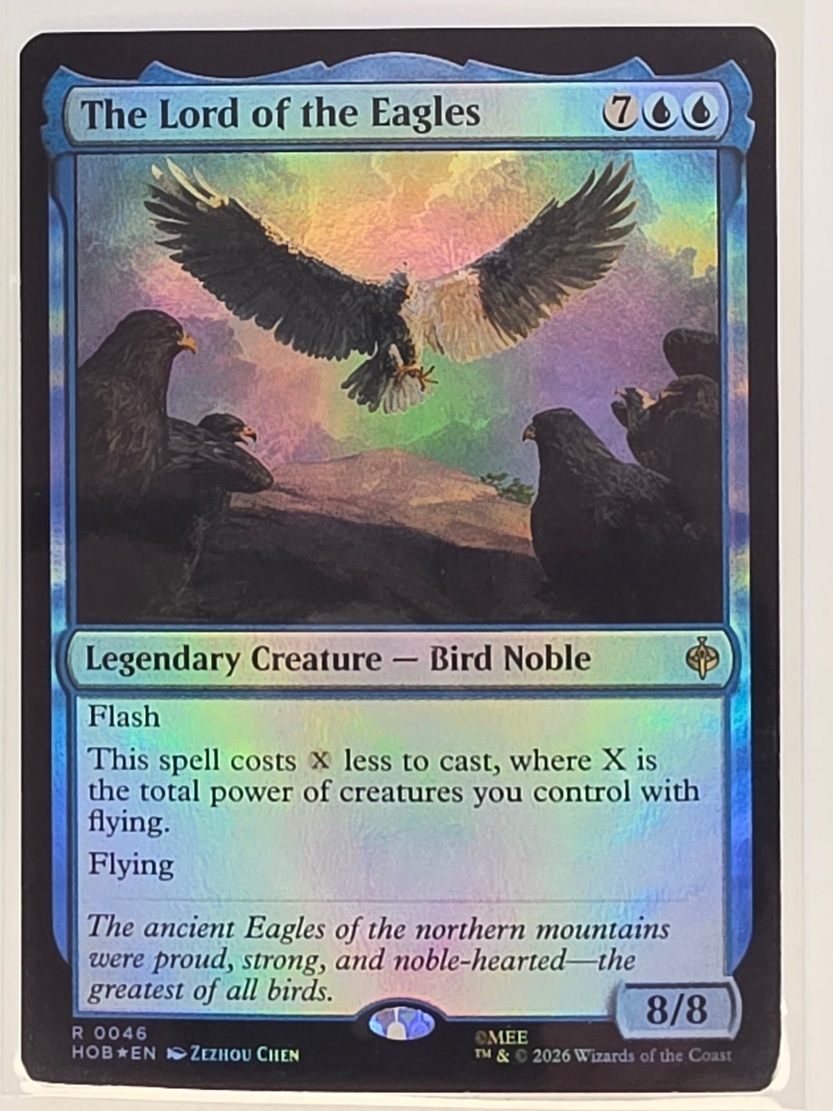 MTG - The Hobbit FOIL #046 The Lord of the Eagles Rare