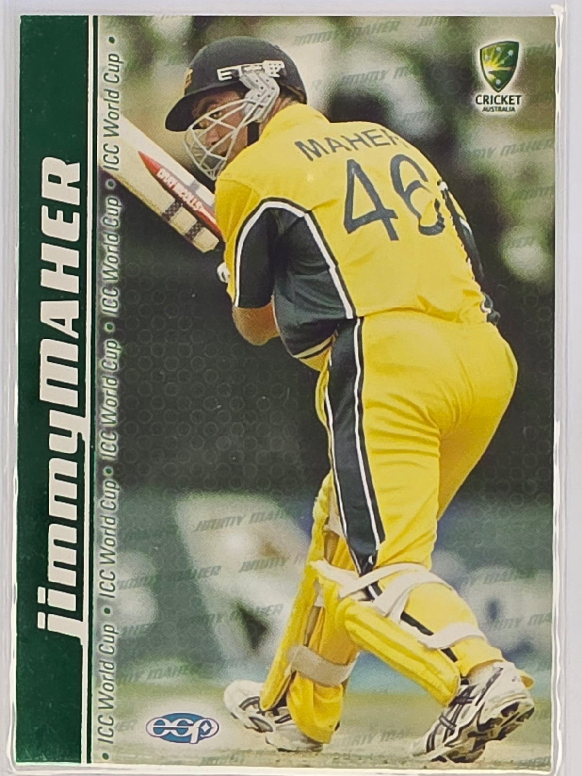 2003-04 Elite Sports Cricket Australia | 2003 ICC World Cup #WC13 Jimmy Maher