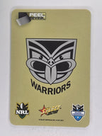 NRL 2012 Champions Gold Parallel Card #170 Simon Mannering New Zealand Warriors