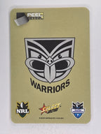 NRL 2012 Champions Gold Parallel Card #171 Manu Vatuvei New Zealand Warriors