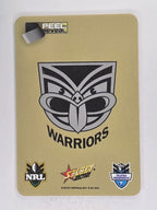 NRL 2012 Champions Gold Parallel Card #175 Jacob Lillyman New Zealand Warriors