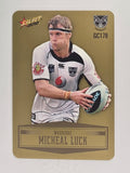 NRL 2012 Champions Gold Parallel Card #178 Micheal Luck New Zealand Warriors