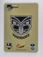 NRL 2012 Champions Gold Parallel Card #178 Micheal Luck New Zealand Warriors