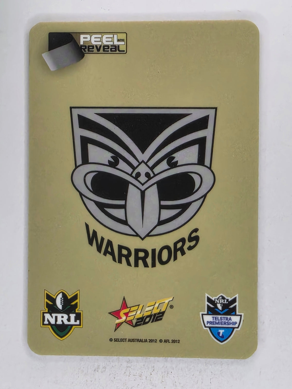 NRL 2012 Champions Gold Parallel Card #178 Micheal Luck New Zealand Warriors