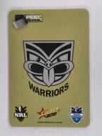 NRL 2012 Champions Gold Parallel Card #179 Bill Tupou New Zealand Warriors