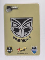 NRL 2012 Champions Gold Parallel Card #180 Sam Rapira New Zealand Warriors