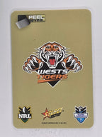 NRL 2012 Champions Gold Parallel Card #184 Liam Fulton Wests Tigers